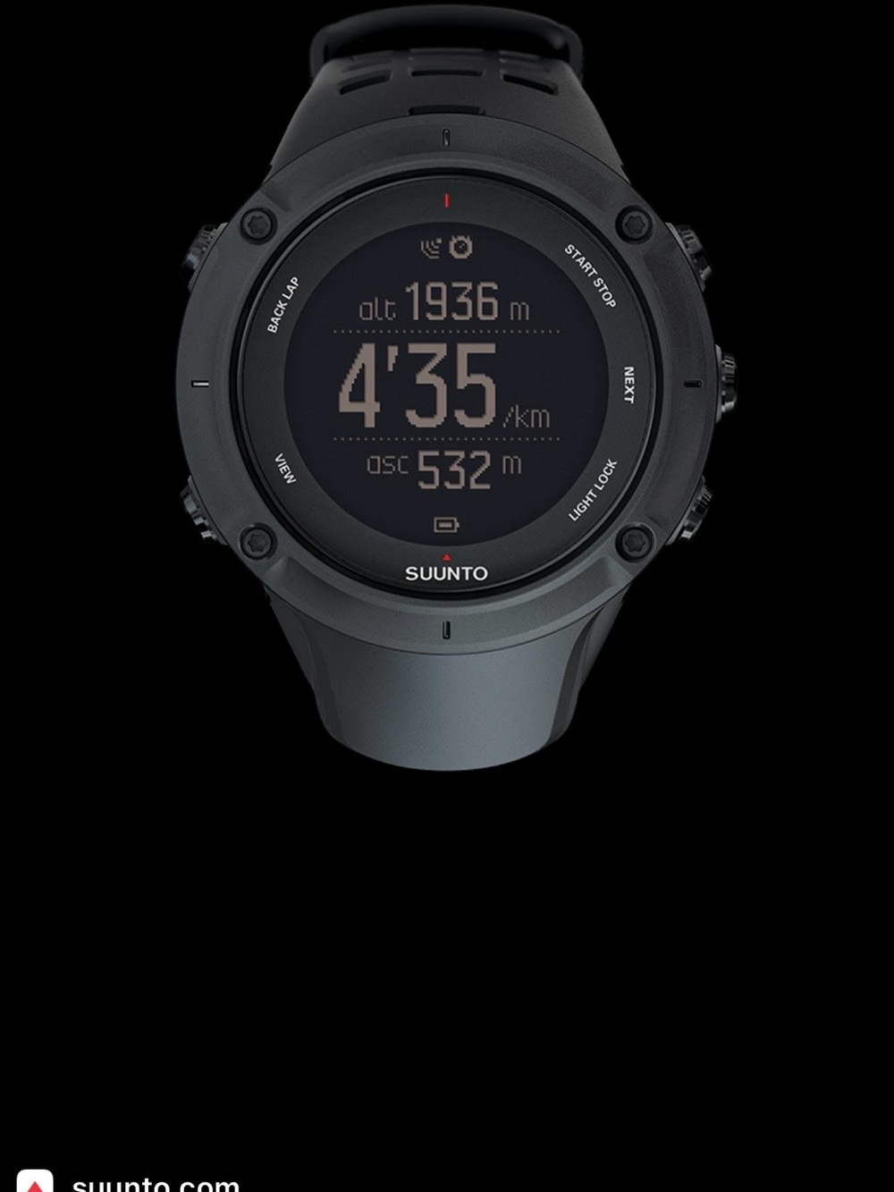 Suunto Ambit3 Peak Black GPS Multisport Watch OW143 + Charger